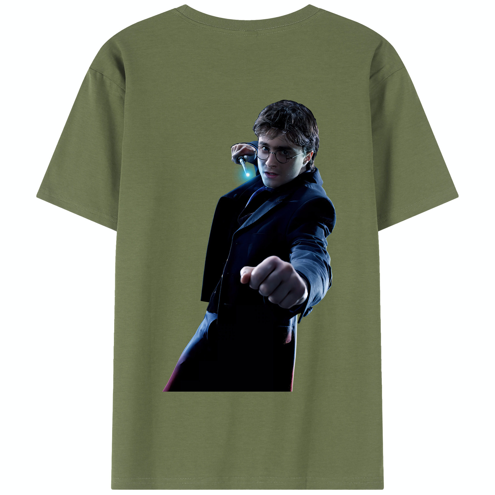 （画像用） Harry Potter ハリー・ポッターシリーズ 綿100％半袖Tシャツ（背面プリント）
